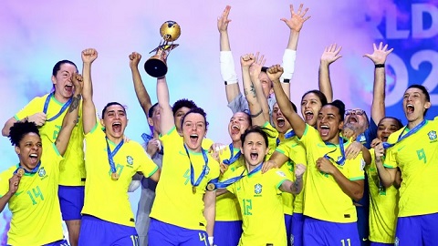 Thắng thuyết phục Bồ Đào Nha, Brazil vô địch World Cup futsal nữ 2025